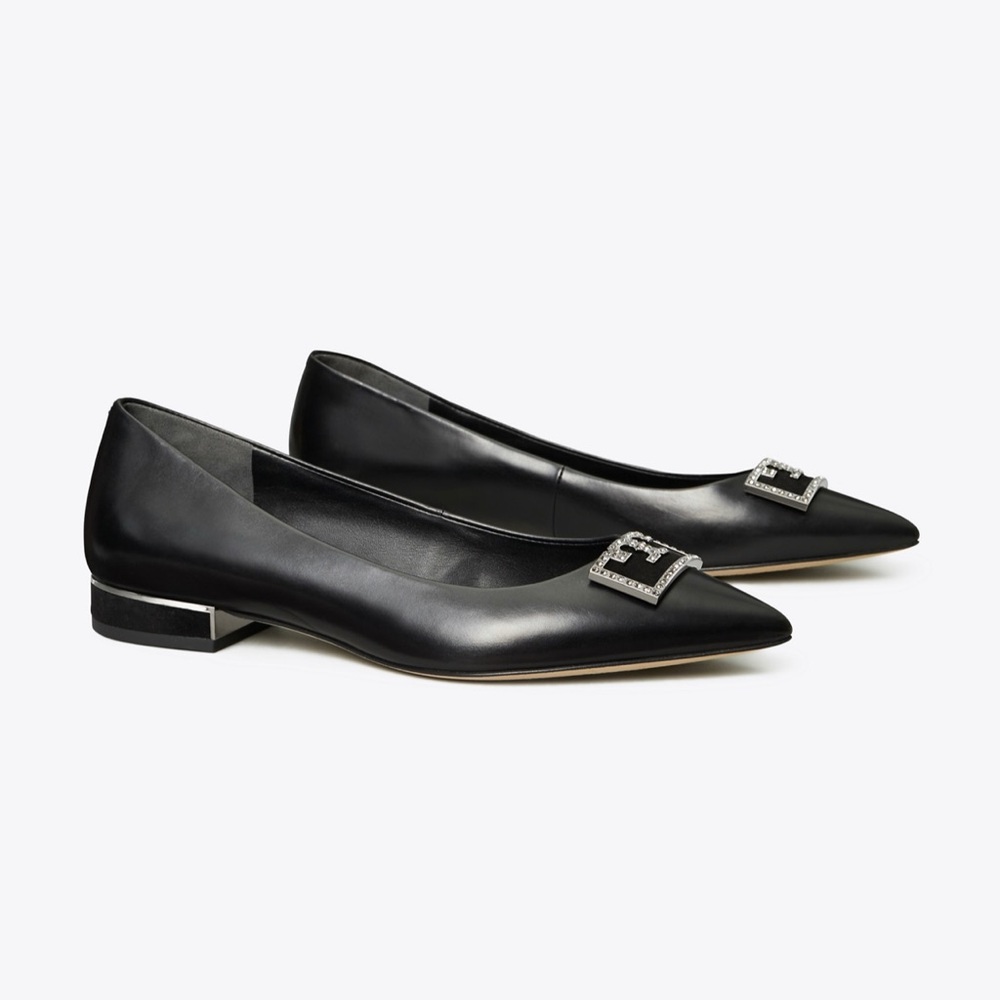 Brand new Tory Burch GiGi Embellished Flat - Picture 4 of 6